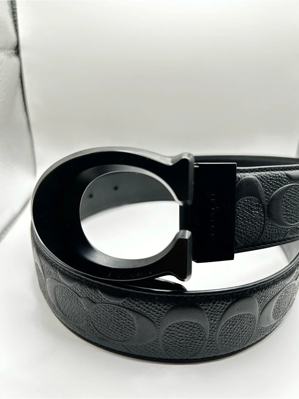 Coach belt comes